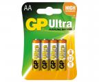 Bateria LR6 GP Ultra 1.5V MN1500 AA B4