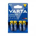 Bateria LR6 Varta Longlife Power 1.5V MN1500 AA B4