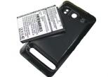 HTC Evo 4G 2200mAh 8.1Wh Li-Ion 3.7V padidinta juoda