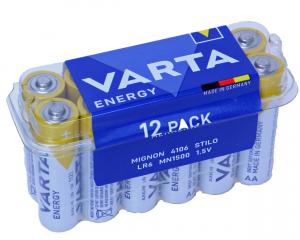 Bateria LR6 Varta Energy 1.5V AA MN1500 B12