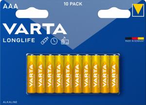 Baterija LR03 Varta Longlife 1.5V AAA MN2400 B10