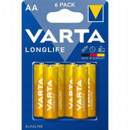 Baterija LR6 Varta Longlife 1.5V AA MN1500 B6