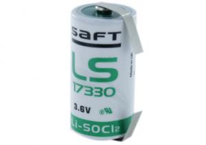 Baterija LS17330 Saft 3.6V 2/3A ER17335 plokštelės